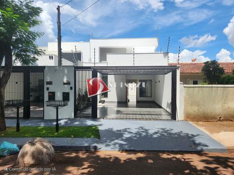 Casa à venda em Maringá, Parque das Grevíleas, com 3 quartos, com 100.84 m²