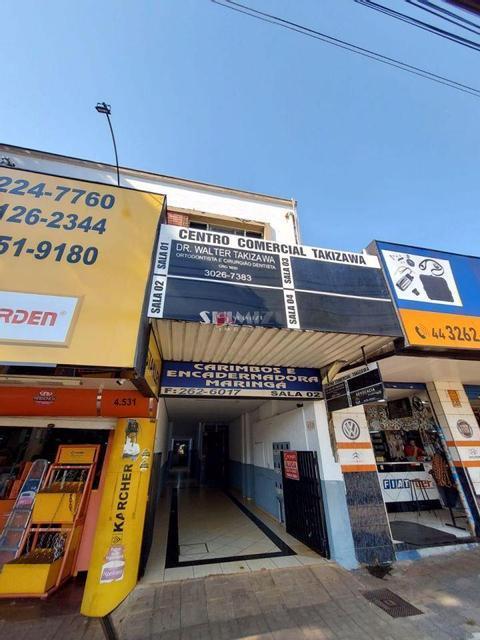 Sala para alugar em Maringá, Zona 01, com 27 m²