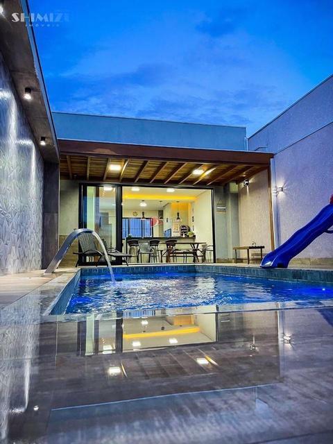 Excelente área de Lazer c Piscina Aquecida e cascata, Área Gourmet